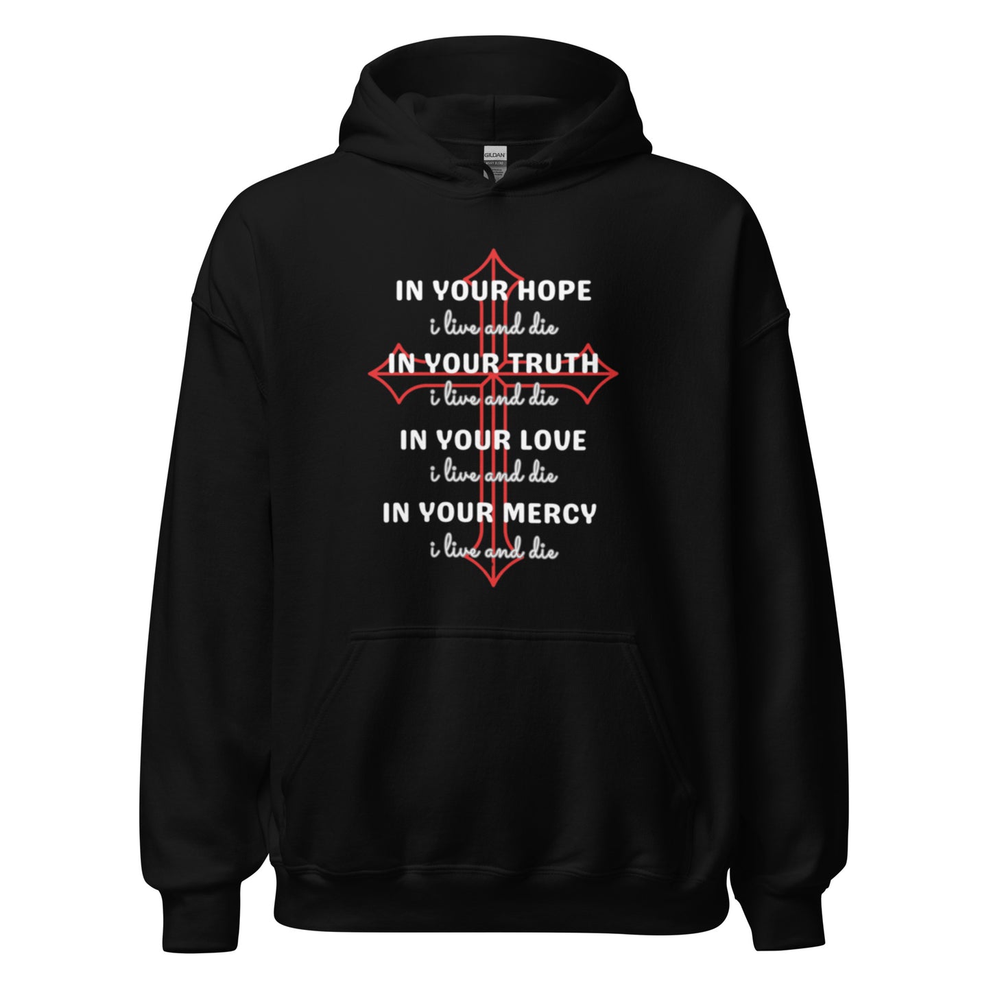 Josef Unisex Hoodie. Choose from 3 colors.