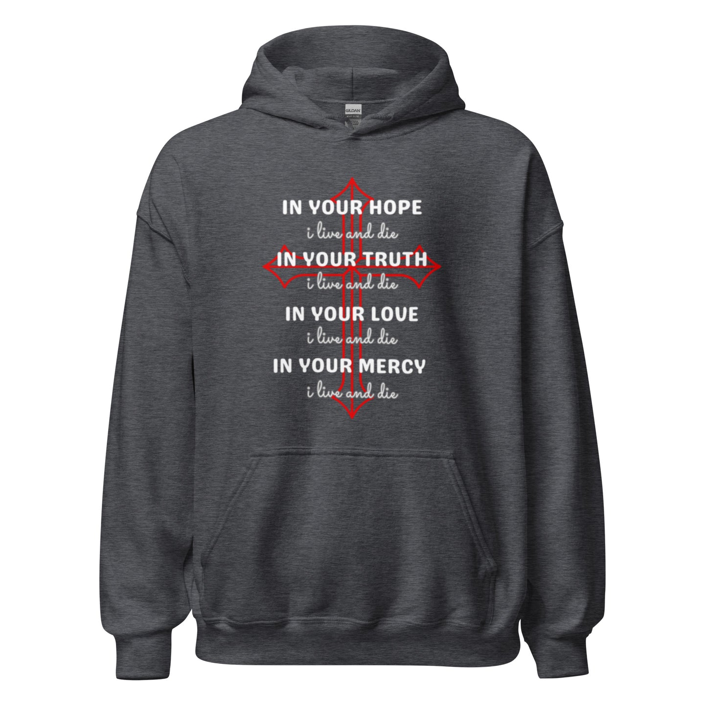 Josef Unisex Hoodie. Choose from 3 colors.