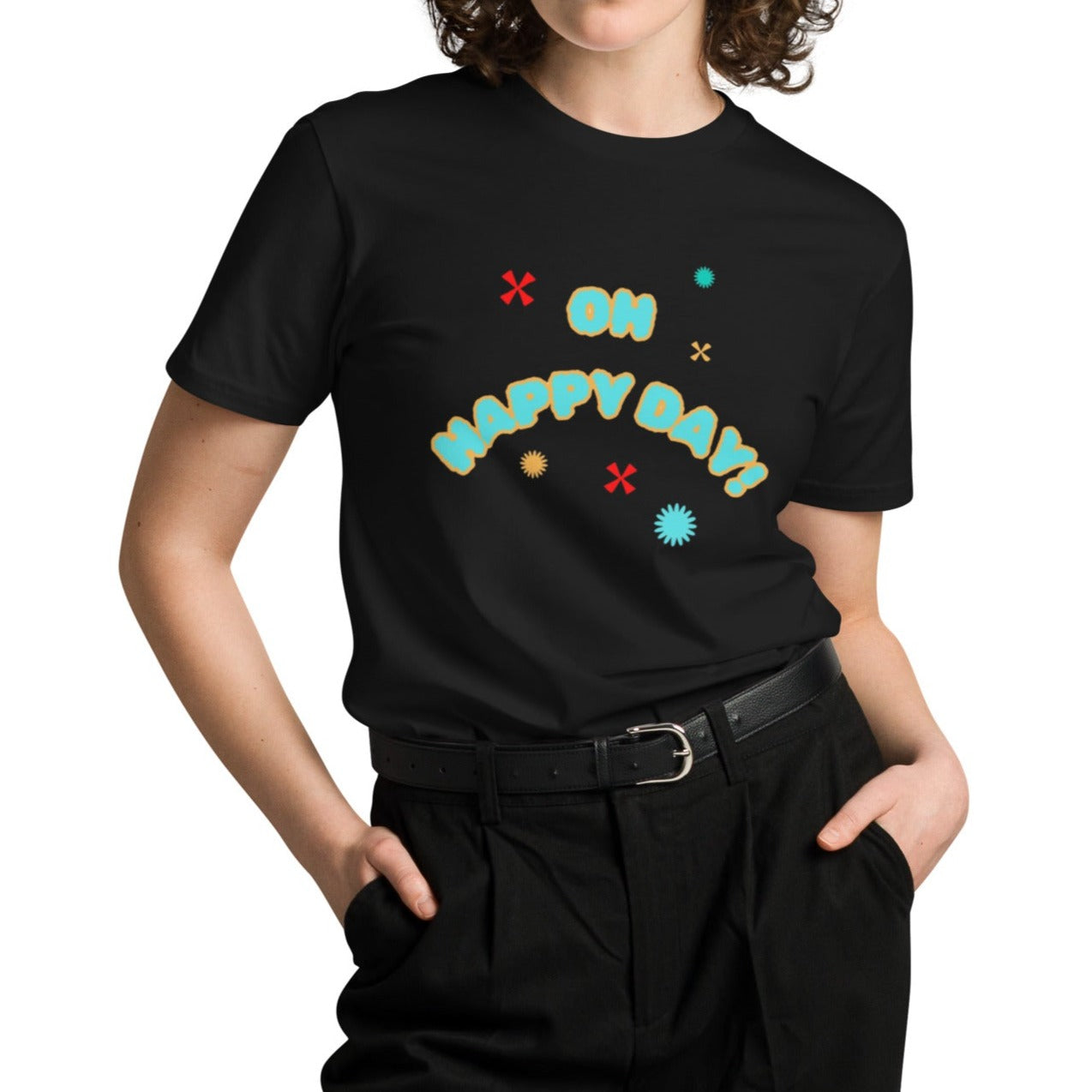 Briar Classic T-shirt. "OH HAPPY DAY" Choose from 3 colors.