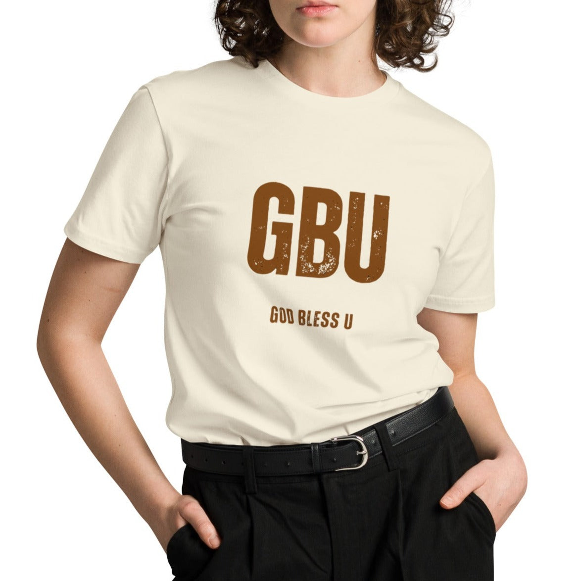Londyn Unisex Classic T-shirt. "GBU. GOD BLESS U" Choose from 5 colors.