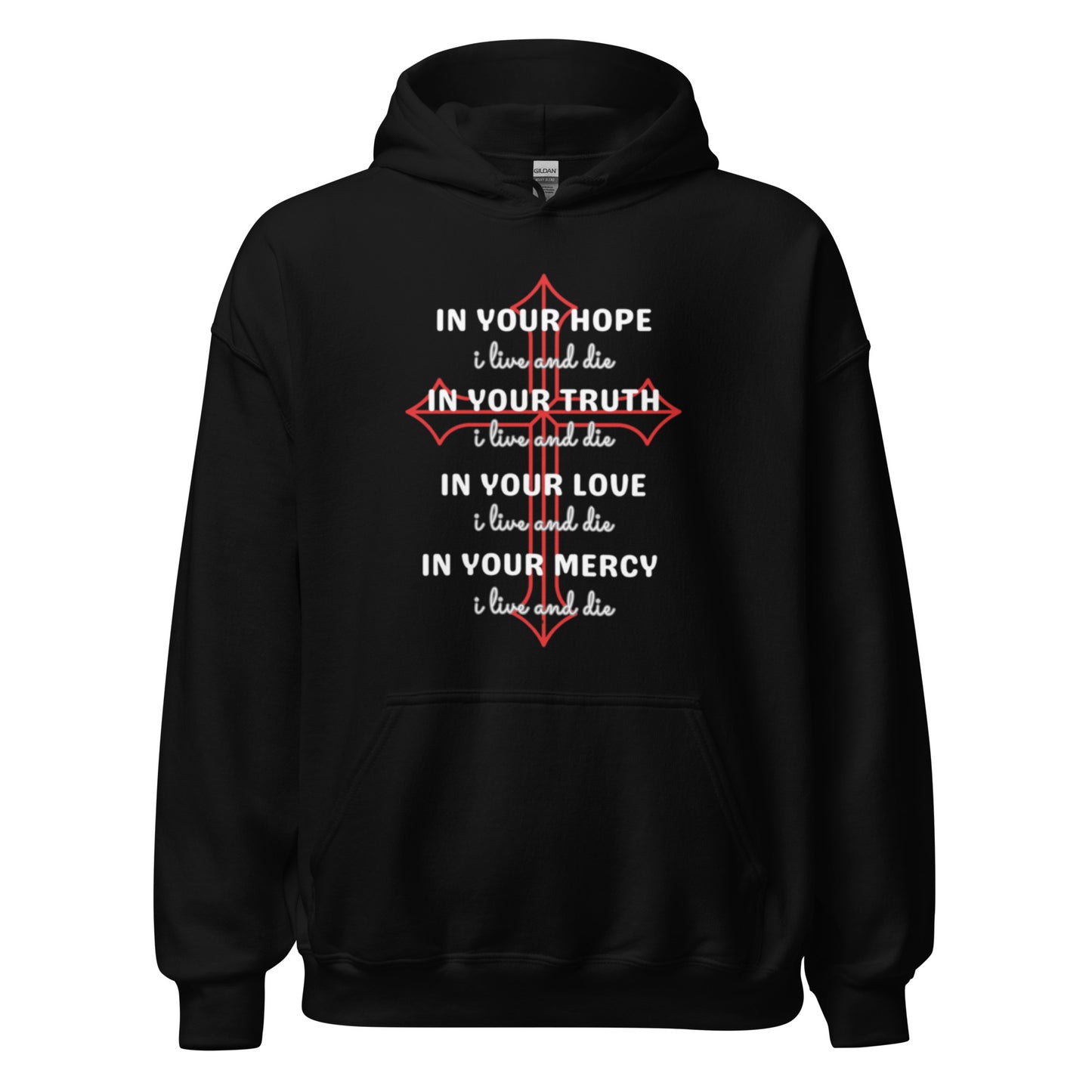 Josef Unisex Hoodie.  Choose from 3 colors.