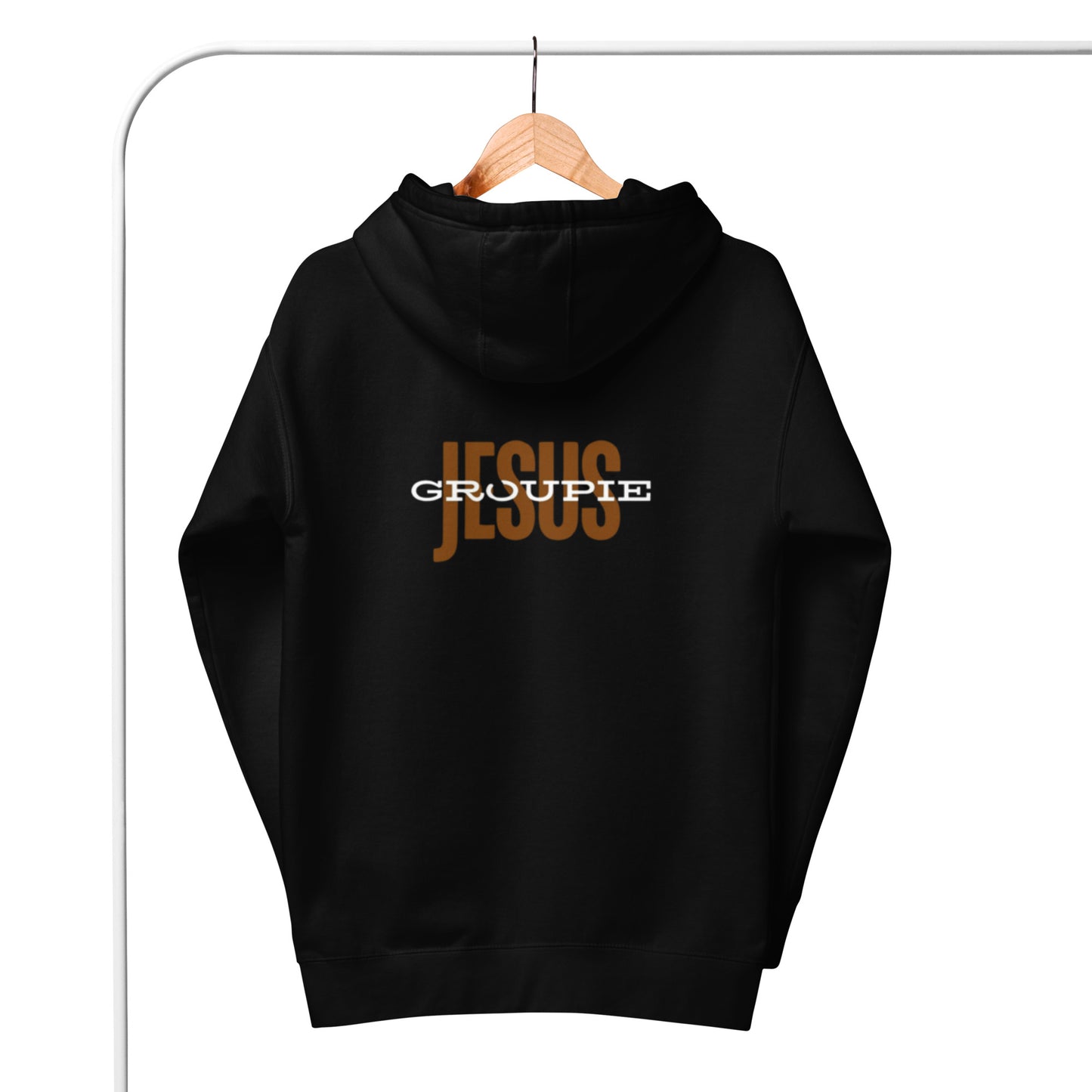 Adin 1 Unisex Pullover Hoodie.  "JESUS GROUPIE"  Choose from 3 colors.