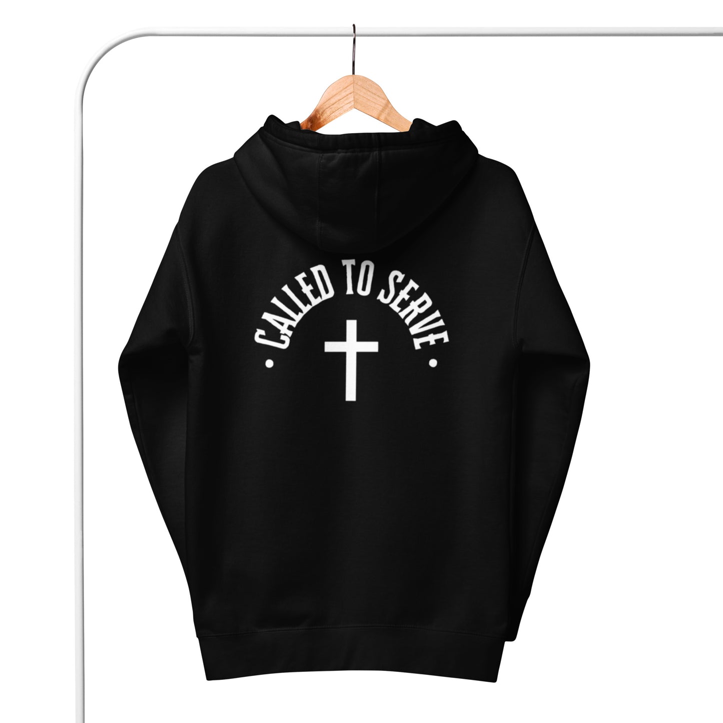 Luna 1 Unisex Hoodie.    "CALLED TO SERVE"  Choose from 6 colors.