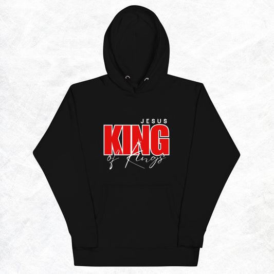 King Unisex Hoodie.  "BLESSED"