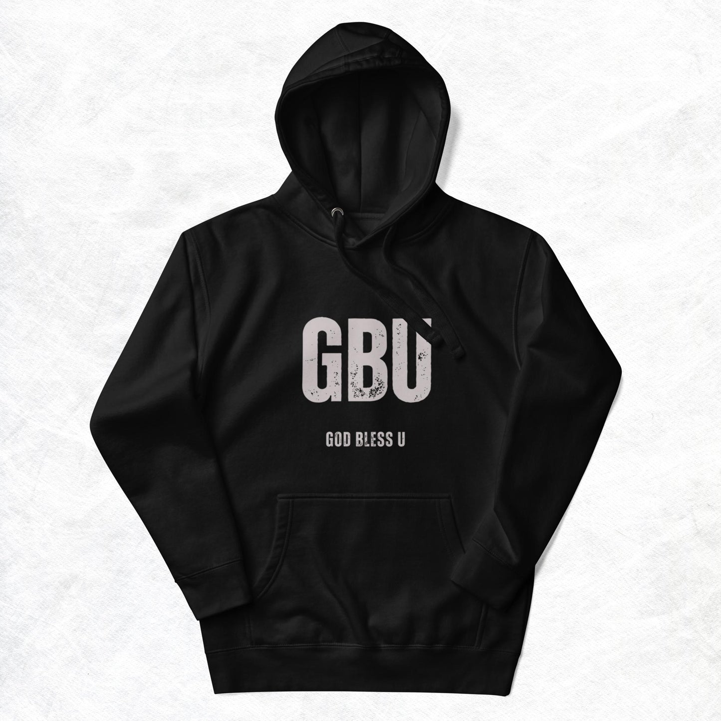 Londyn Unisex Hoodie."GBU  GOD BLESS U"  Choose from 5 colors.