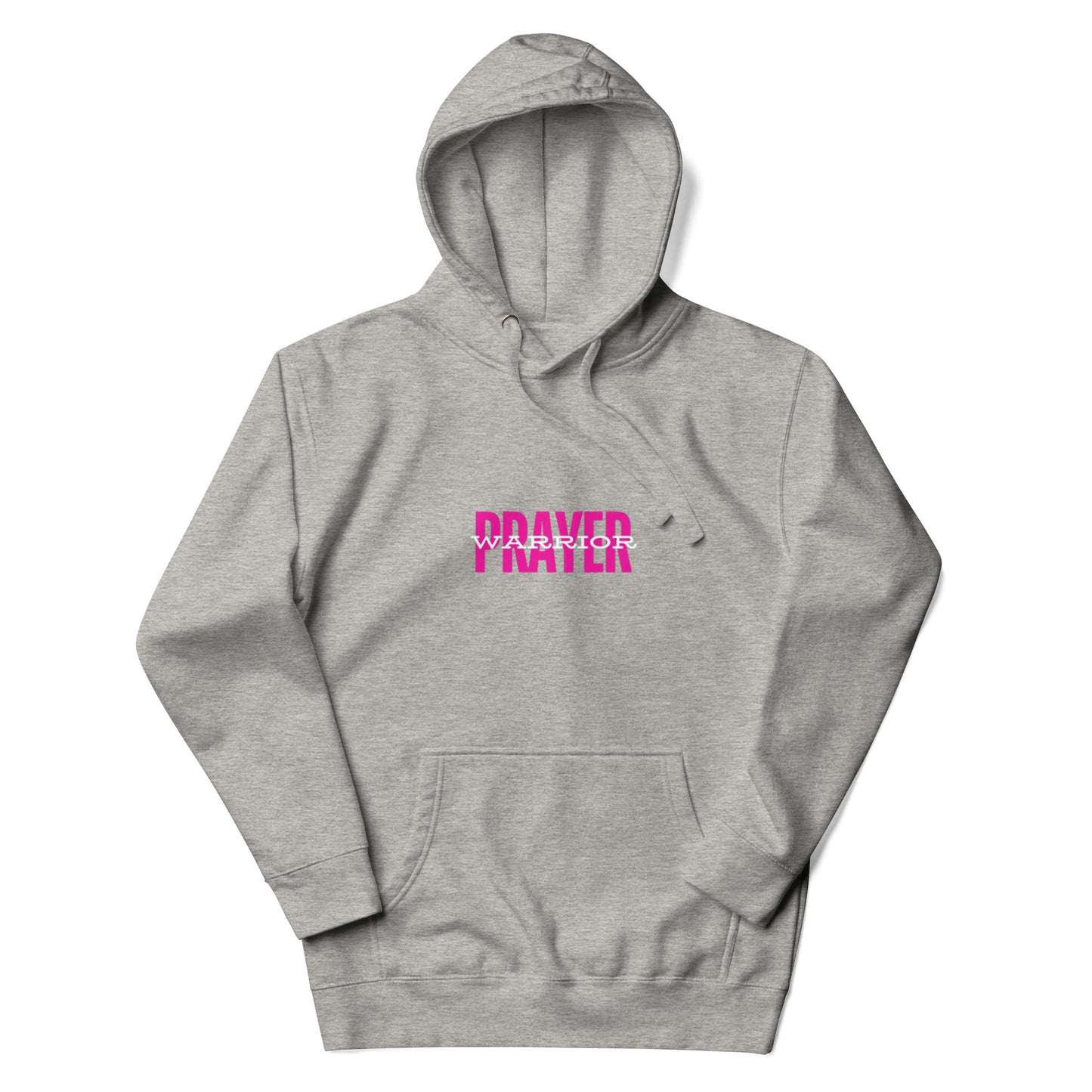 Qroy Unisex Hoodie.   "PRAYER WARRIOR"  Choose from 2 colors.