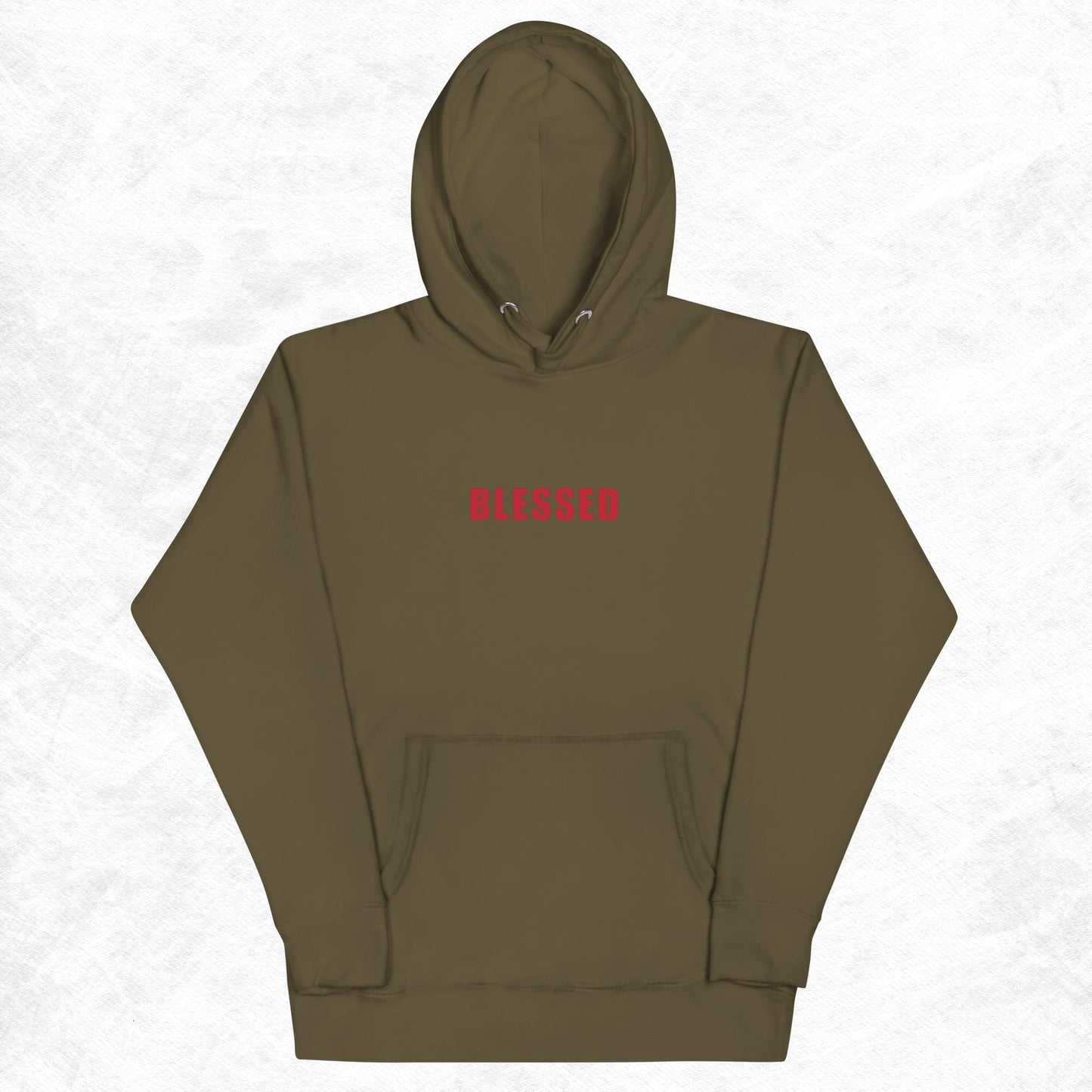 Kam Unisex Hoodie.  "BLESSED"  Choose from 5 colors.