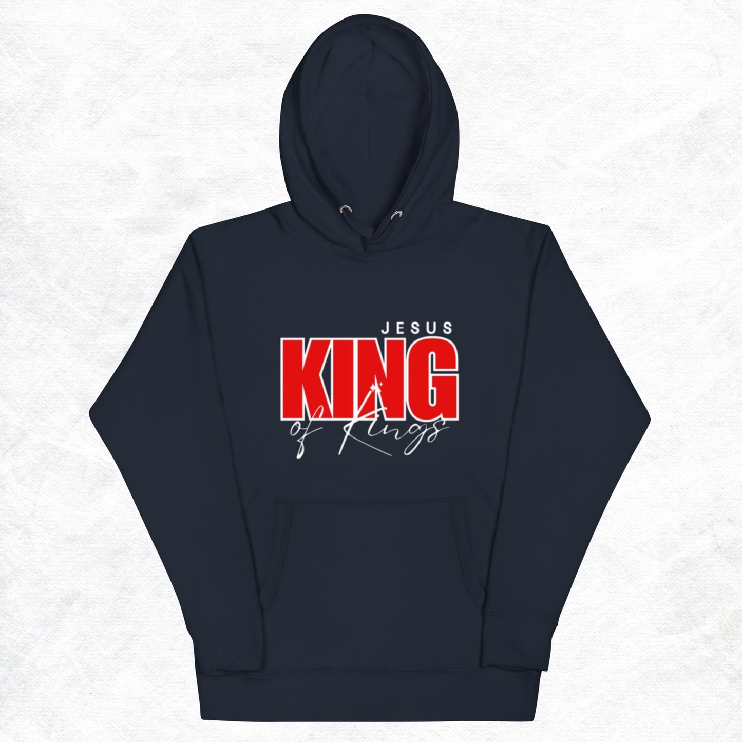 King Unisex Hoodie.  "BLESSED"