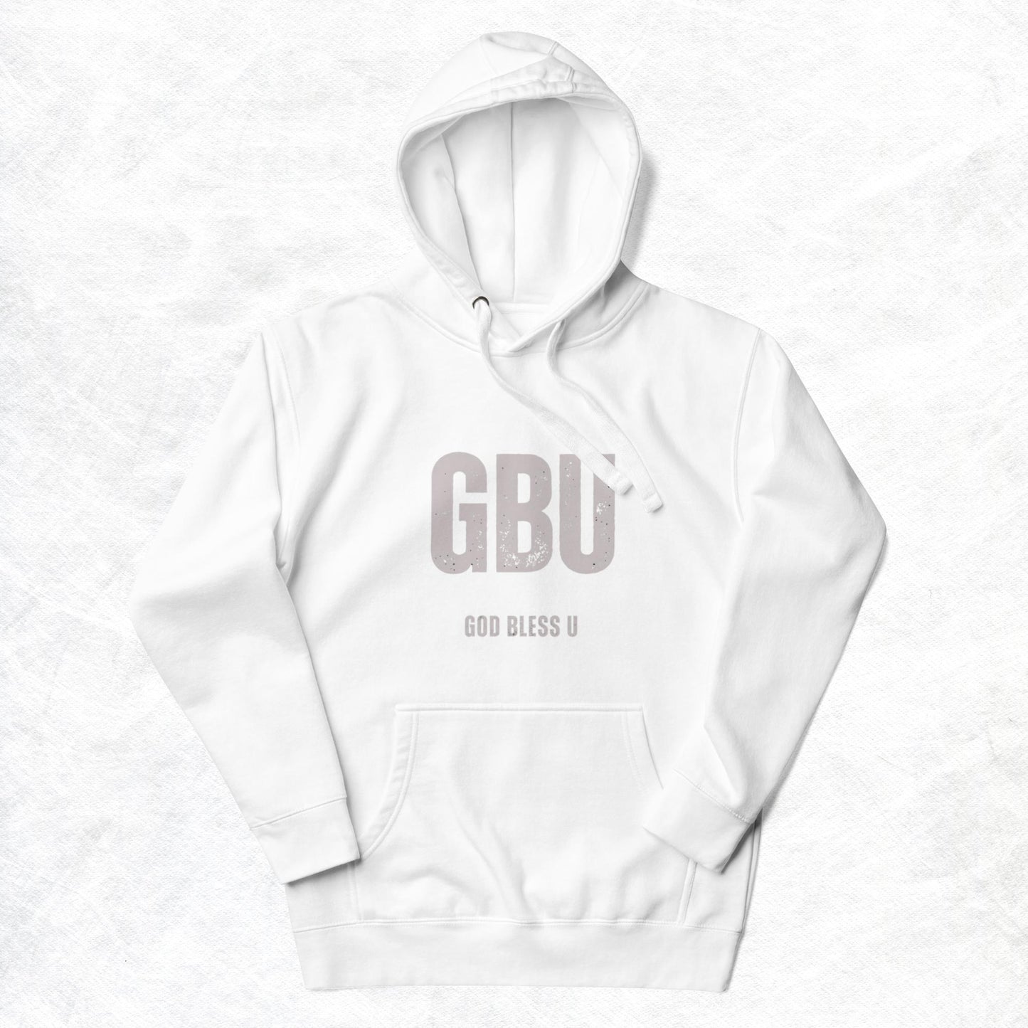 Londyn Unisex Hoodie."GBU  GOD BLESS U"  Choose from 5 colors.