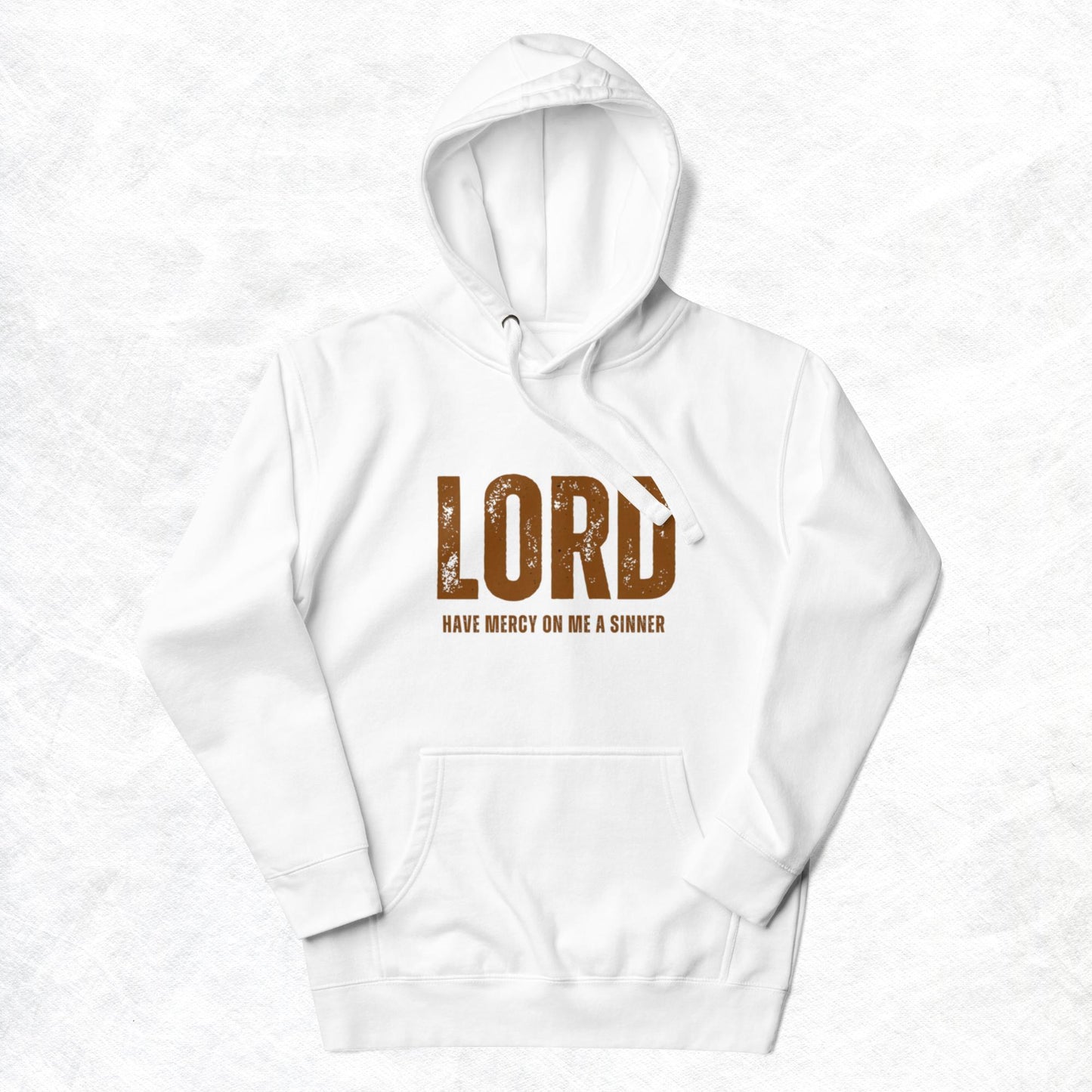 Monti Unisex Hoodie.  "LORD HAVE MERCY ON ME A SINNER"  Choose from 4 colors.