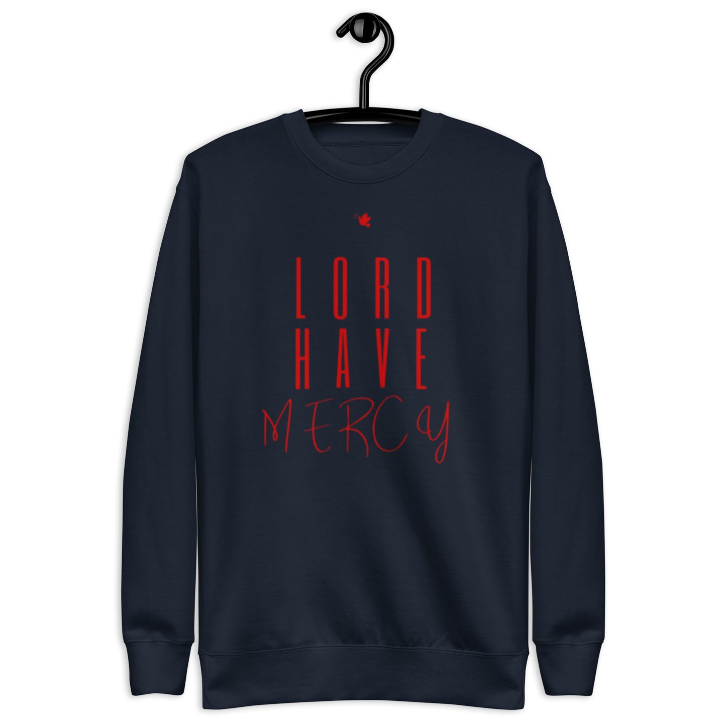 Larken Unisex Crewneck Sweatshirt.  "LORD HAVE MERCY"  Choose from 5 colors.