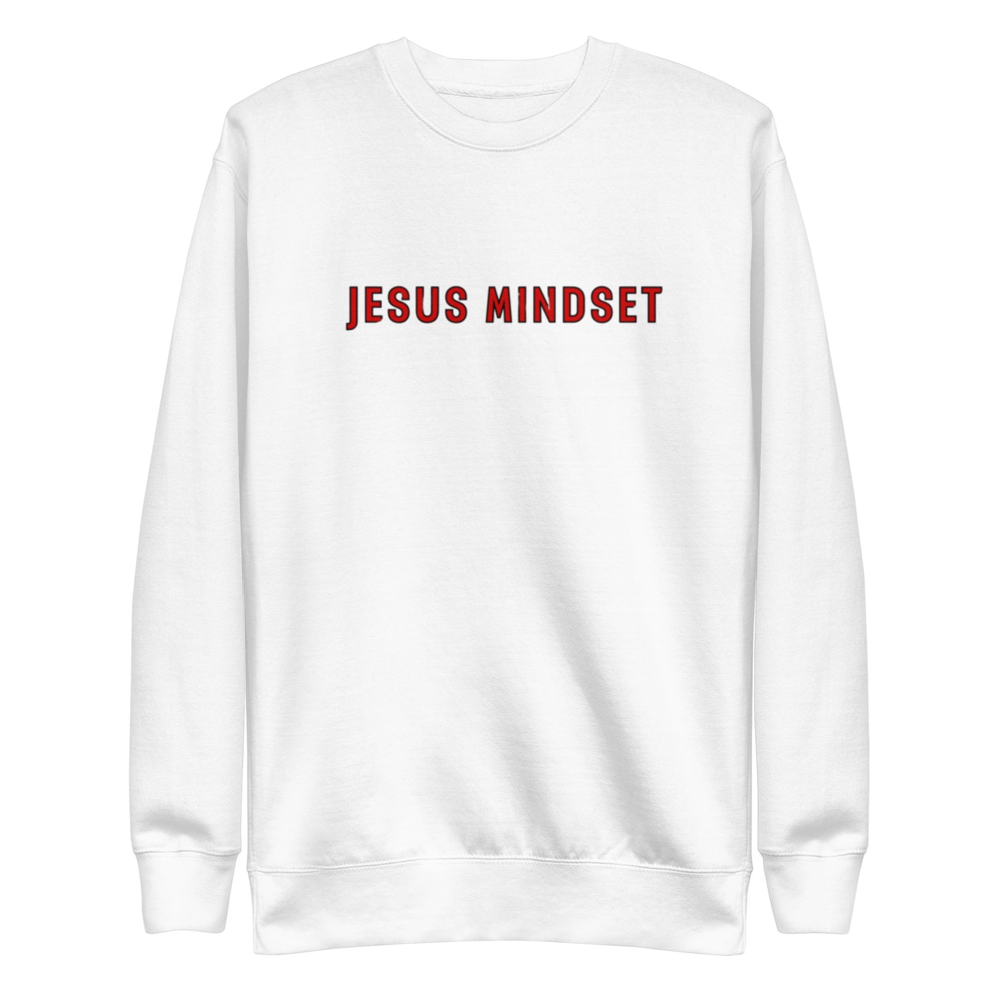 Zair Unisex Crewneck Sweatshirt.  "JESUS MINDSET"  Choose from 4 colors.