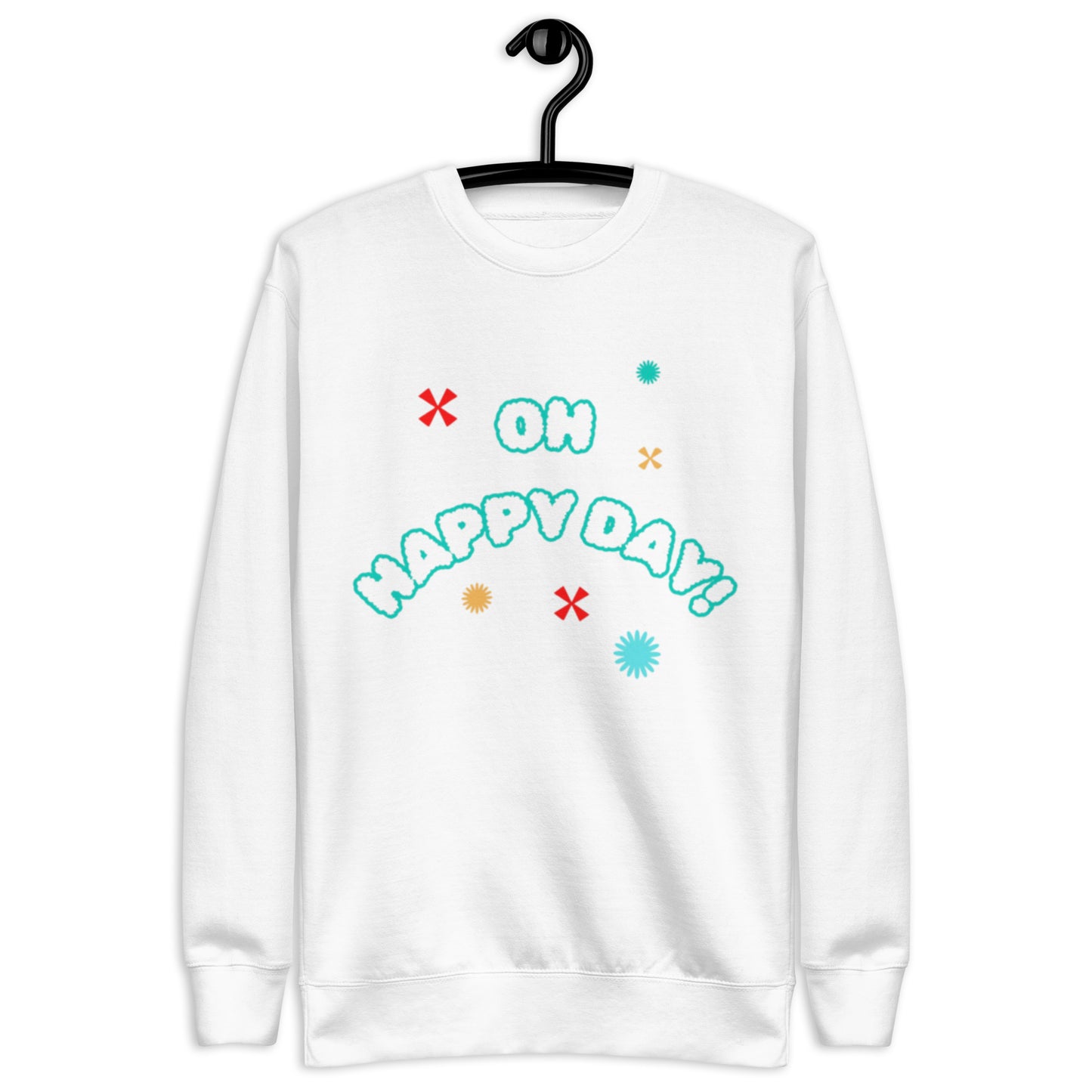 Briar Crewneck Sweatshirt. "OH HAPPY DAY"  Choose from 2 colors.