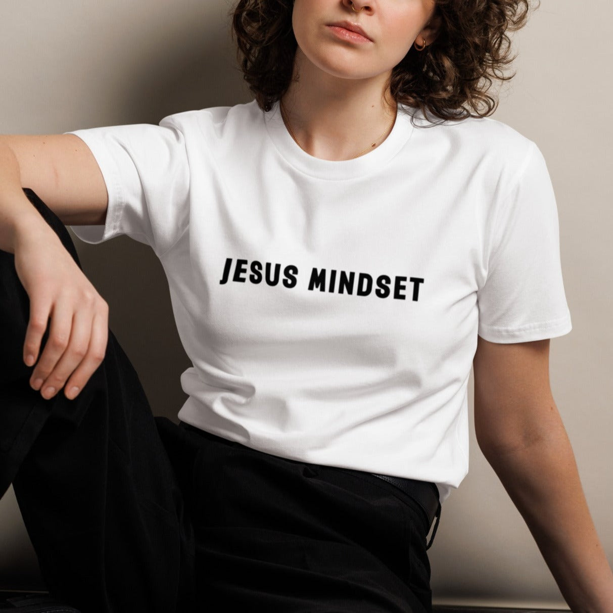 Zair Unisex Classic T-shirt.  "JESUS MINDSET"  Choose from 3 colors.